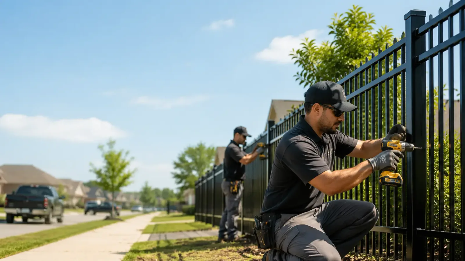 Metal Fence Installation in Wingett Run, OH